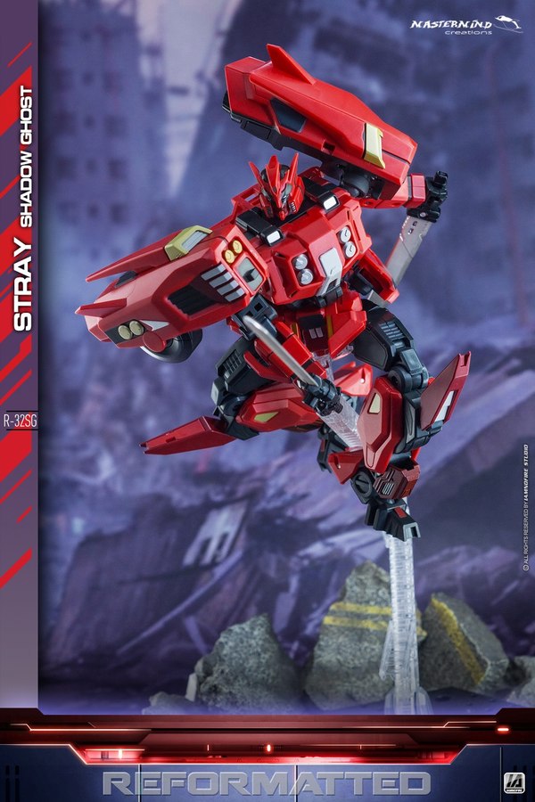 R 32SG Stray Shadow Ghost Deadpool Transformer Homage From Mastermind Creations  (4 of 28)